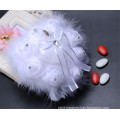 Elegant high quality beading beautiful wedding decoration ring bearer pillow